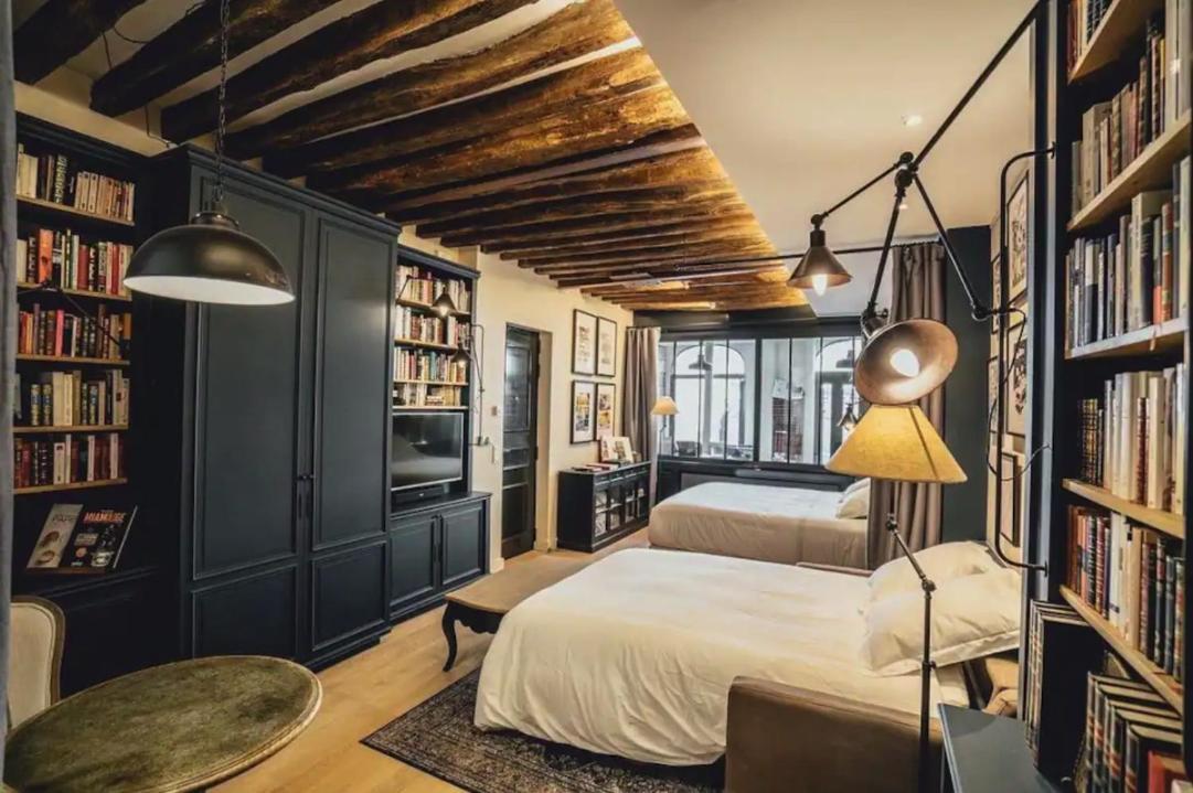 Quartiers Enfants Rouges,Bretagne - Appartement D'Architecte 4P Париж Экстерьер фото